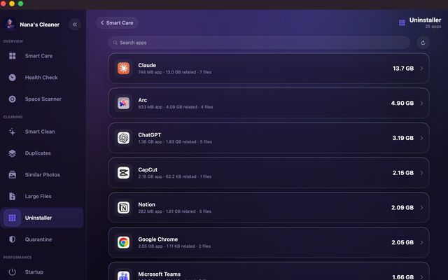 Uninstaller